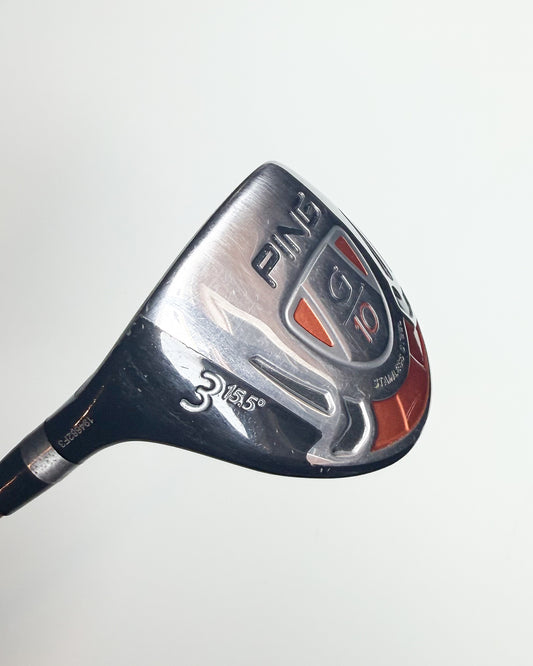 Pre-Owned Ping G10 3 Fairway Wood (15.5) LH Regular Flex