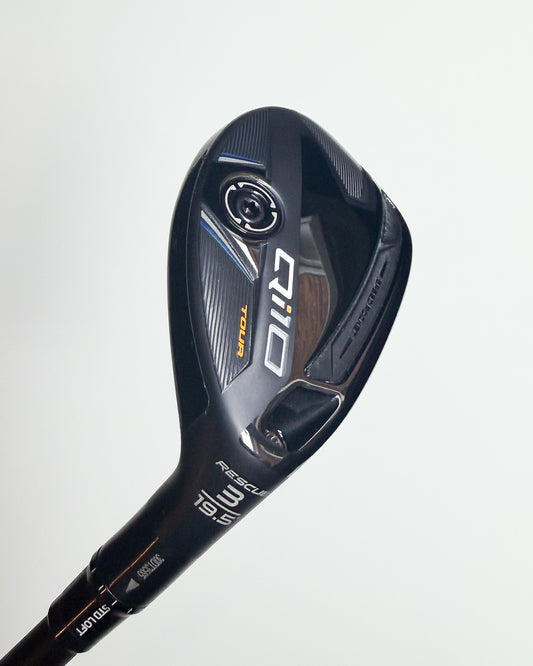 Pre-owned Taylormade Qi10 Tour 3 Hybrid (19.5) RH Stiff Tensei Blue 75S