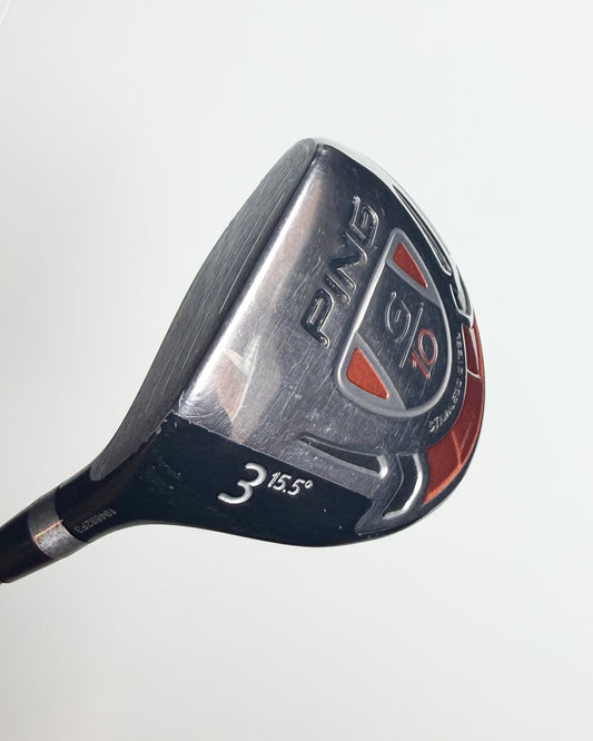 Pre-Owned Ping G10 3 Fairway Wood (15.5) LH Regular Flex
