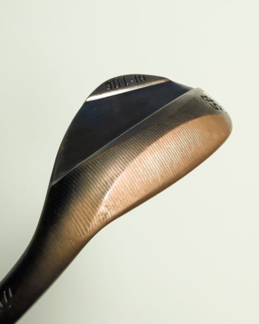 Pre-Owned Taylormade Hi-Toe 58 ATC-08 Full Face Raw Wedge RH KBS HI-REV 2.0 115 Shaft